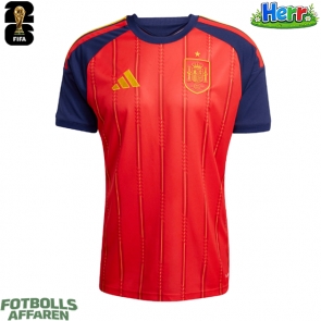 Spanien Hemmatröja VM 2026 Kortärmad
